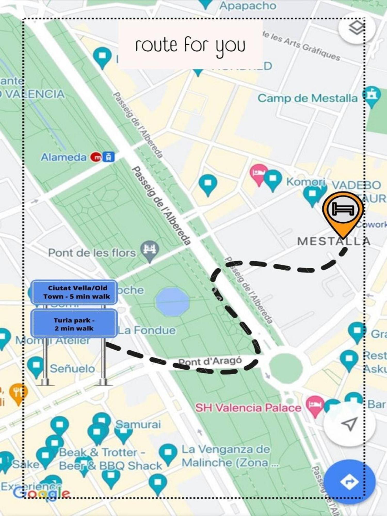 Naap Hotell Valencia Exteriör bild